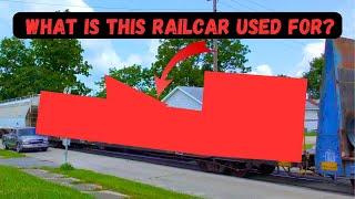 What is this Rail-car used for???  Semi truck goes through crossing gates that are coming down!!!!