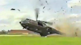 Puma Helicopter terrifying crash