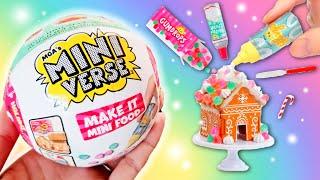 MAKING *MORE* MINI FOOD! MiniVerse Make It Mini Holiday Series!