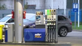 Canon PowerShot SX240 HS gas station test video Riga Latvia