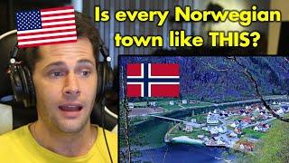 American Reacts to the Best Small Towns in Norway