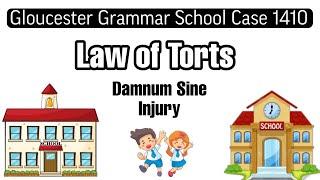 Gloucester Grammar School case | Explained | Law of Torts Important Cases | ExamLancer