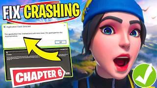 How To FIX Fortnite Crash On PC in 2025 | Fortnite Crashing FIX Chapter 6 Season 2 *NEW Method*