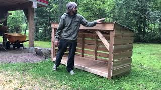 Firewood Shelter - Storage Rack Solutions