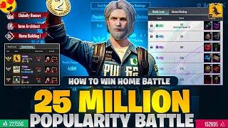 Pk1 to PK7 Popularity Battle Journey - 25 Million Popularity Snipe - How To Win Popularity Battle