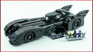 LEGO 76139 Batman 1989 Batmobile Speed Build for Collectors - Brick Builder