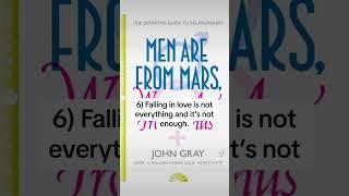 7 powerful lessons from “Men are from Mars, women are from Venus” book #johngray #bestseller