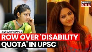 Puja Khedkar News | IAS Smita Sabharwal's Remark On Disability Quota Spaks Row; Why? | English News