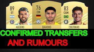 FIFA 21 CONFIRMED TRANSFERS AND TRANSFER RUMOURS, TRANSFER NEWS FT. AGUERO, DAHOUD, COUTINHO