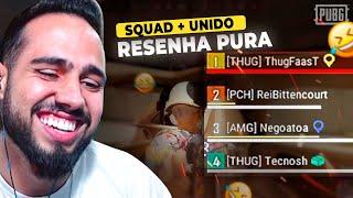 O SQUAD MAIS UNIDO DO PUBG (RESENHA PURA) - PUBG