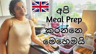 සතියටම හරියන්න එකපාර Meal Prepare කරගමු | Meal Prep in sinhala | @chanunshammi