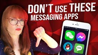 The WORST messaging apps for PRIVACY