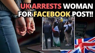 UK Arrests Woman for Facebook Post!!