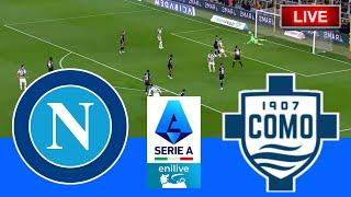 Napoli vs Como | Serie A 2024 | Football Live Match Today