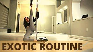 BEGINNER POLE DANCE EXO Choreo - Class 1 - Step by Step TUTORIAL - 30 MIN CLASS