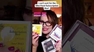 Miniature Clay Food Subscription Box Unboxing for Barbie Size Fashion Dolls