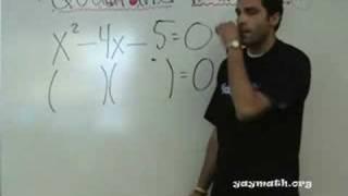 Algebra - Quadratic Formula