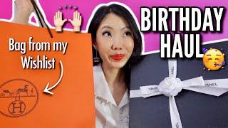 CHANEL 24C HAUL & HERMES MINI BOLIDE UNBOXING Collective Birthday Haul Part 1愛馬仕開箱 FashionablyAMY