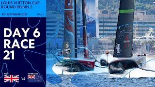 INEOS Britannia vs. Emirates Team New Zealand - Full Race 05/09/2024