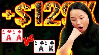 AA vs AK - You Won’t Believe This OUTRAGEOUS Hand!!