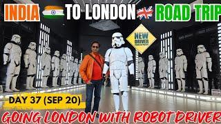 Day 37 (Sep 20) Going London With Robot Driver || Exploring Moscow Day 2