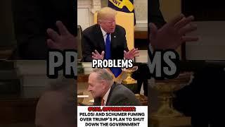 Trump Refuses to Allow Nancy P. and Chuck Schumer to Bullying Him into Giving Up on WALL VOTE #trump