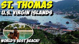 Watch This Before Cruising into St. Thomas Cruise Port | Skyride to Paradise Point | Megans Bay #ncl