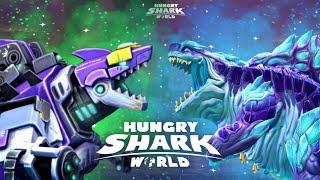 SHIN SHARKJIRA VS MECHA SHARKJIRA IN ARCTIC APOCALYPSE EXTINCTION! - Hungry Shark World