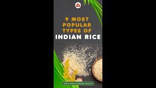 9 Most Popular Types of Indian Rice @IndiaAtHomeStore