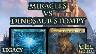 Miracles vs Dinosaur Stompy [MTG Legacy]