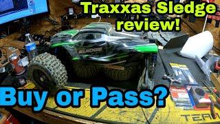 Traxxas Sledge Review before the upgrades