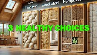 Why We Use Hempcrete - Hempcrete vs Wood Wool vs Hemp Wool Healthy Insulation Choices