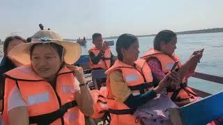 Boating during Picnic party in #manas #national #park