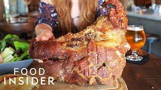 We Tried A Whole Fried Pig's Head