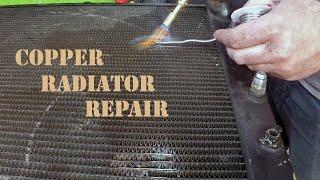 How To - Fix A Copper Radiator