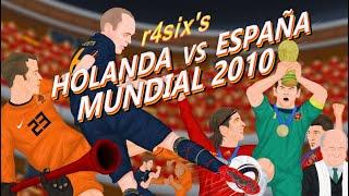 Parodia animada del Mundial de España 2010 contra Holanda