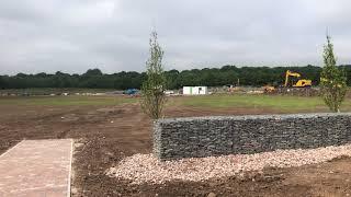 A new petrol station being built in HUYTON, not Prescot.