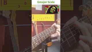 Gmajor scale #easyguitartutorial #begginerguitar #guitarist #bobmarley #majorscale #acousticguitar