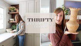 Thrifted Spring Decorating Ideas for Budget Friendly Spring Decor