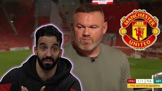 Amorim Fires Back at Wayne Rooney: 'Easy to Be a Pundit!' | Rooney Reacts to Man Utd's FA Cup Exit!