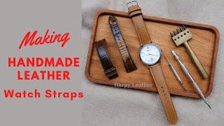 Making an HARPY Handmade Leather Watch Strap