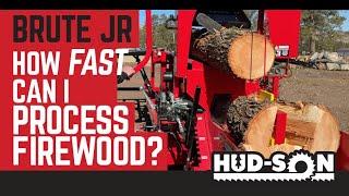 How Fast Can I Process Firewood with a Hud-Son Brute Jr?