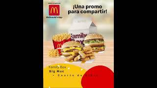 Family Box  -  Big Mac + Cuarto de Libra + McNuggets x10 + 3 Papas Medianas a $14.99