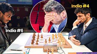 The battle between India #4 and India #6 | Aravindh vs Vidit | Chennai Grand Masters