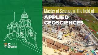 Master of Science in the field of Applied Geosciences