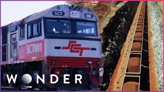 This Monster Train Is 3km Long And Weighs 40,000 Tonnes! | Railroad Australia