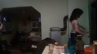 Drunk brothers dancing