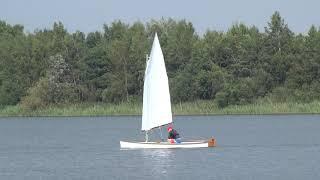 Viola 14 canoe with lug rig - video 1