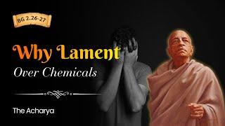 Why Lament Over Chemicals | Srila Prabhupada | BG 2.26-27