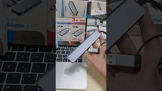 Hub 8in2 USB/USB-C la  USB 3.0, 3*USB 2.0, USB-C, SD/TF, 3.5mm Audio Jack